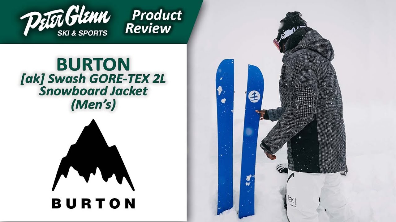 Burton [ak Swash GORE TEX 2L Snowboard Jacket Men's   W Product  Review