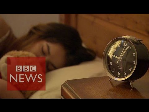 School for tired teens - BBC News