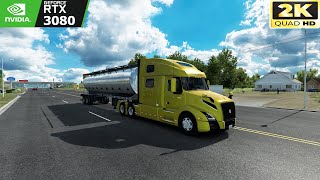 American truck simulator 1.50s ➤ Volvo VNL 860 | JBX Graphics 2 Gameplay [RTX 3080 2K60FPS]