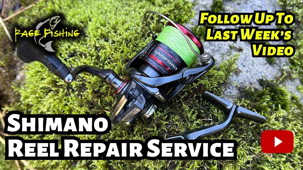 SHIMANO REEL REPAIR SERVICE - FOLLOW UP TO "I BLEEPING BROKE MY REEL" I