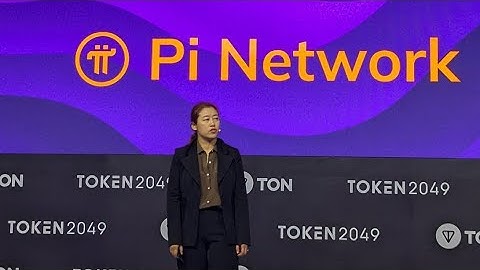 Pi Network Founder Chengdiao Fan at TOKEN2049 - Future: From Liquidity to utility 