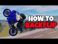 Wheelie District Roblox Backflip Tutorial