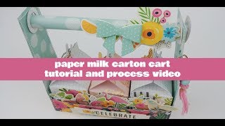 Milk Carton Cart | Tutorial