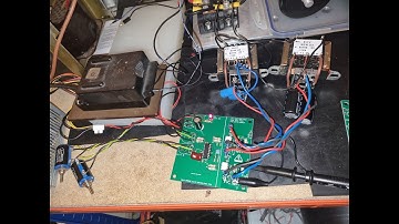 #29 - Homemade half bridge driver/oscillator project.
