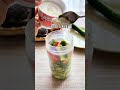 海外で大バズり【cucumber salad】をよりヘルシーに #きゅうり #きゅうりサラダ #cucumber salad #低糖質 #低脂質 #腸活 #ずぼらダイエット #shorts