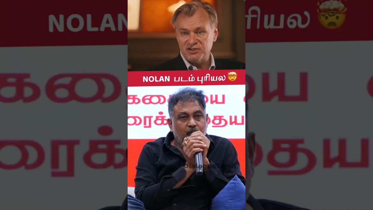 🎬 NOLAN படம் புரியல 🤯 | Lingusamy Reaction but Nolan Rocks Hollywood!