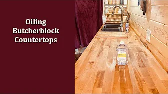 Oiling Butcherblock Countertops