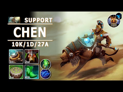 Chen Hard Support | 7.31d | Pos 5 Chen Play | Dota 2 Immortal Gameplay