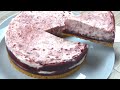 Easy No Bake Cherry Cheesecake Recipe | Creamy Delicious Cheesecake