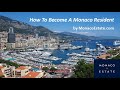 How To Become A Monaco Resident