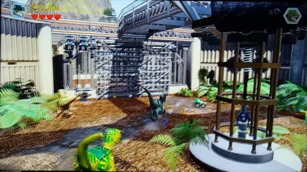 Lego Jurassic World walkthrough Welcome to Jurassic World part 1 - YouTube