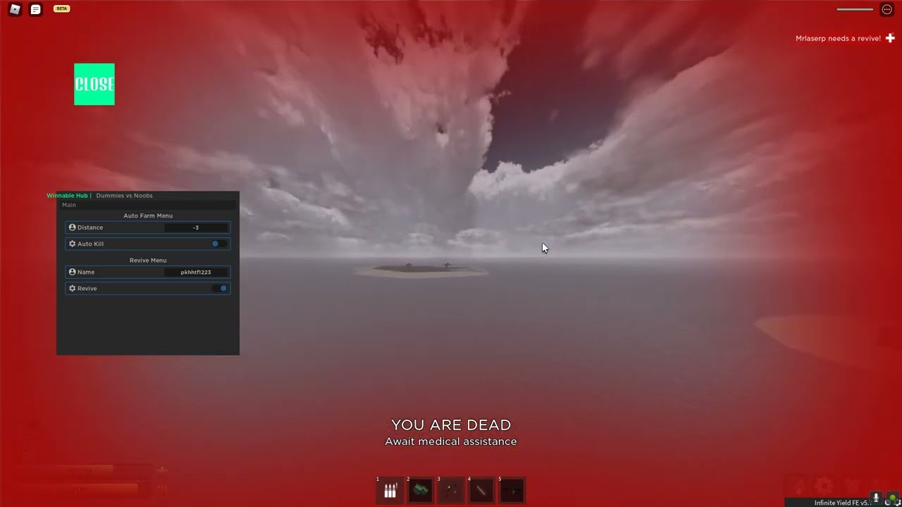 New Roblox Dummies vs Noobs Script OP YouTube