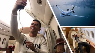 Private jets of footballers 2020. in this video we look at the famous
including cristiano ronaldo's jet, neymar jr's priv...