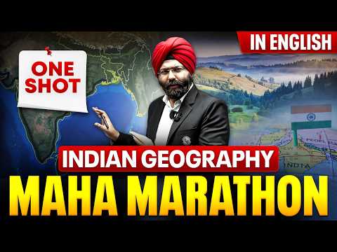 Complete Indian Geography in One Video | Indian Geography in One Shot | UDAAN 2026 in English