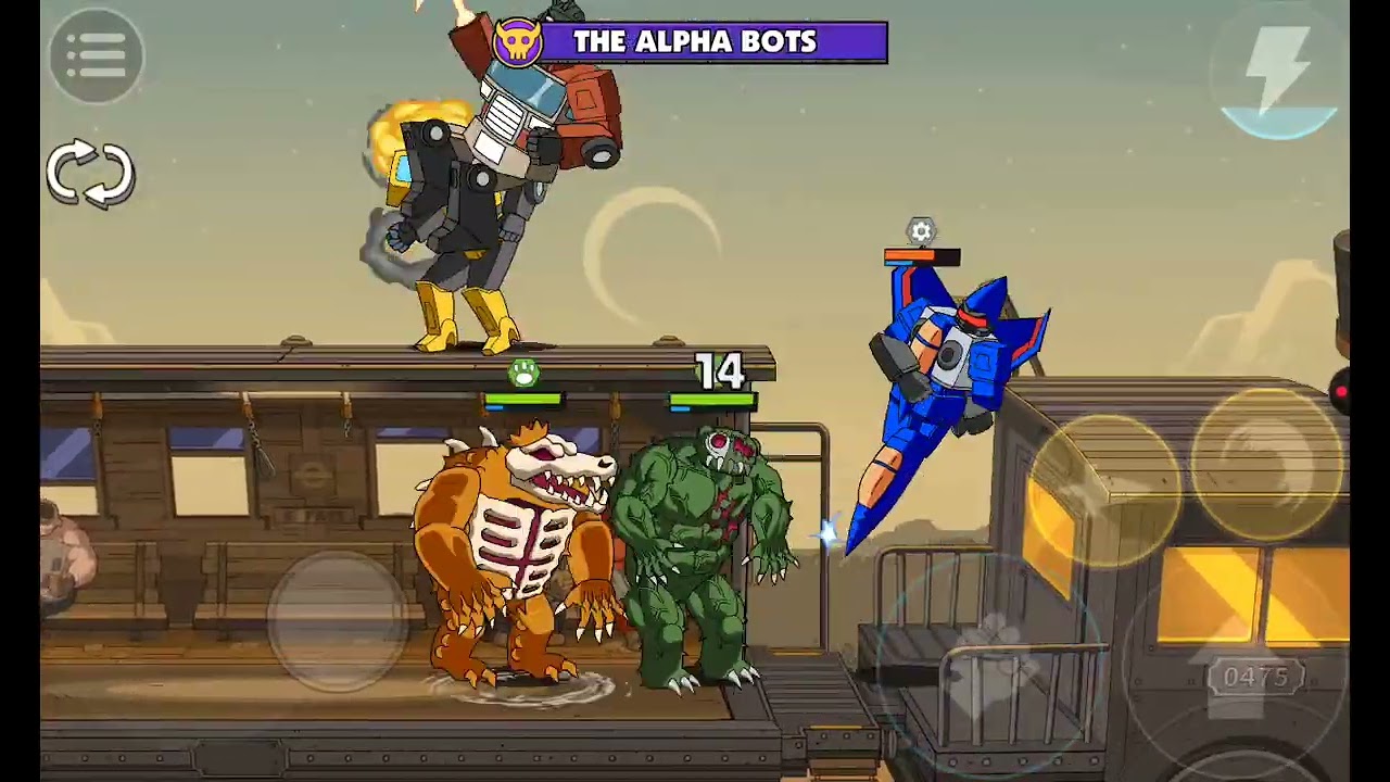 Punch TV boss fight alpha bots