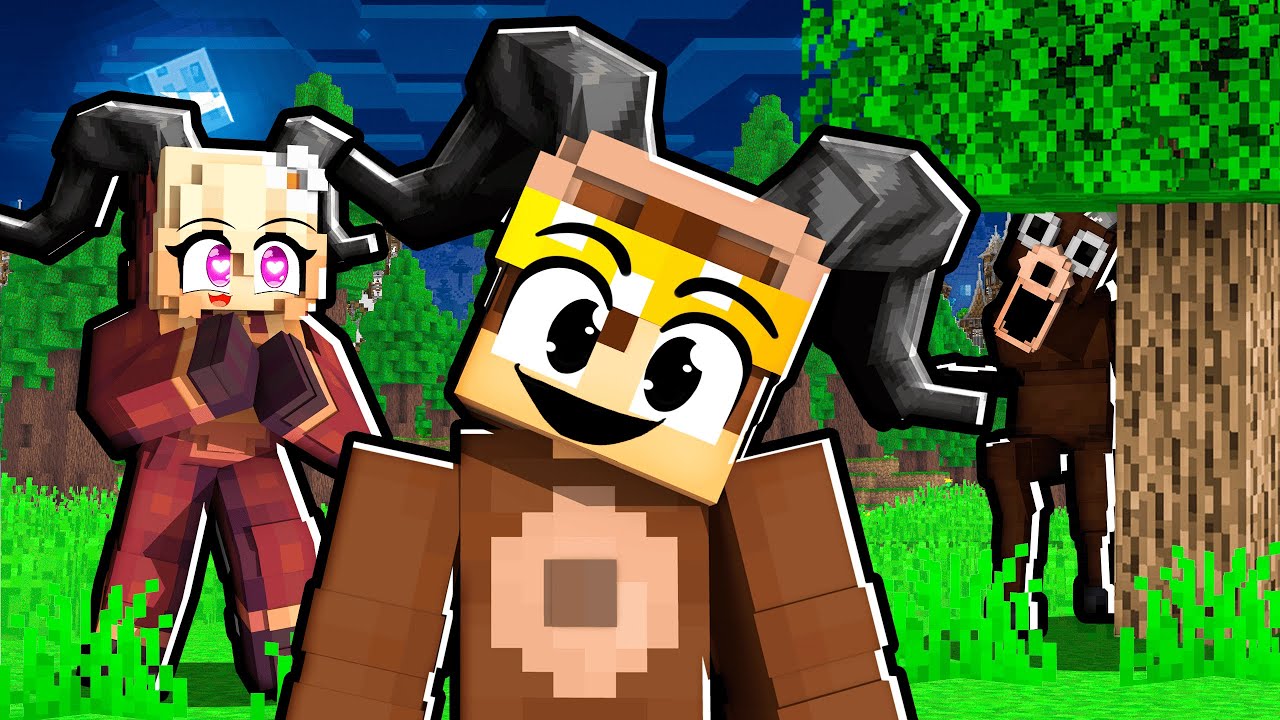 FILHA DO CERVO de 99 NOITES me TRANSFORMOU NO CERVO no Minecraft