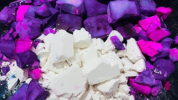 Fresh Plain Jane ASMR & Purple Dyed Gym Chalk Crush | Oddly Satisfying ASMR