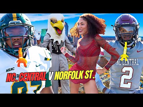 #1 NC Central v Norfolk State | HBCU Homecoming BATTLE in North Carolina | #UTR College football