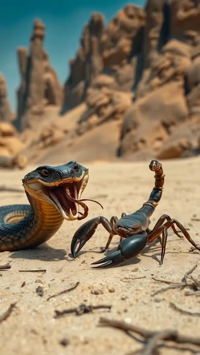 Cobra vs Scorpion - Venomous Duel