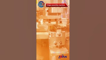 soft closing hinge assembly machine #factory