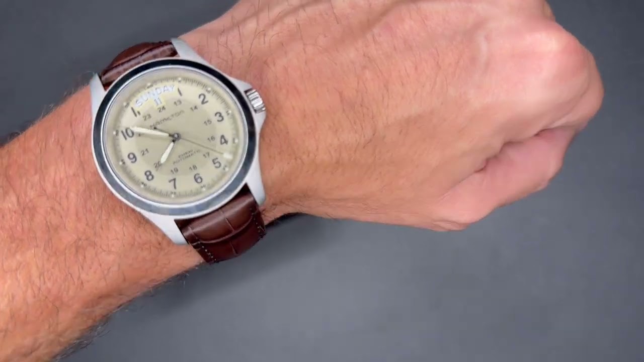 Hamilton Khaki Field King - YouTube