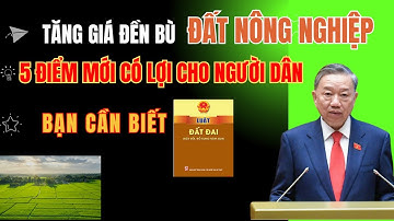 Cách Tính Giá Đền Bù Đất Nông Nghiệp 2025 – 5 Điểm Mới Luật Đất Đai – Giải Thích Dễ Hiểu
