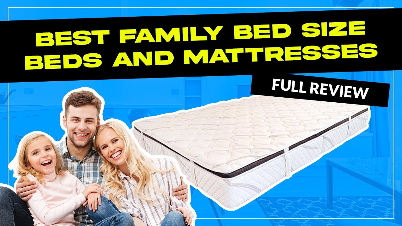 Family Size Bed-Bed Frame and 3 Mattress Options - YouTube