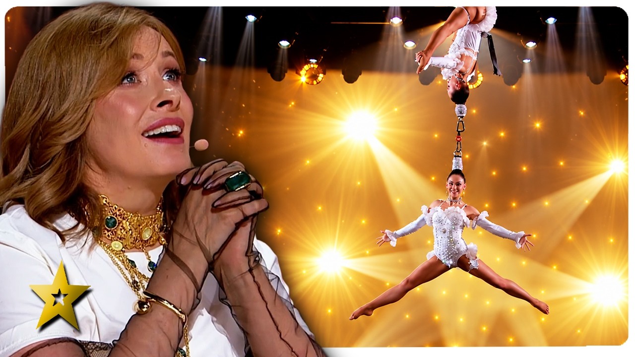 High-Flying Duo Win the Golden Buzzer with a SPECTACULAR Audition! | Got Talent Global