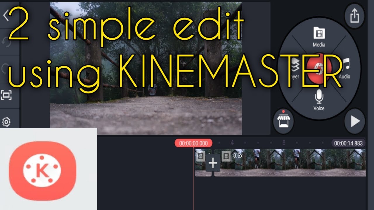 2 SIMPLE EDIT USING KINEMASTER | EDIT USING ANDROID PHONE | 2020 - YouTube