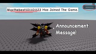 Welcome Message (Roblox Studio Tutorial) Guide