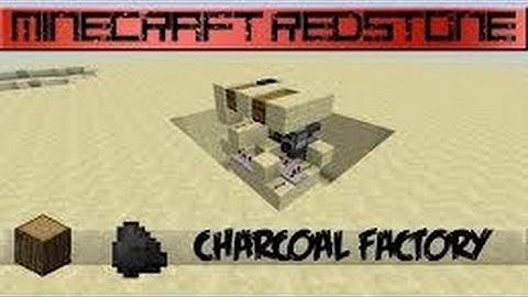 Minecraft - Automatic Charcoal Factory