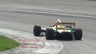 Classic F1 cars in action at Gassed On Track at Silverstone (PM Session)