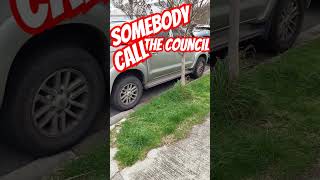 This Car Is On A Driveway Call The council And Bake Him Away Toys shorts parkingfail parknazi