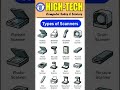 types of scanner || Scanner kitne prakar ke hote hai #reels #shorts