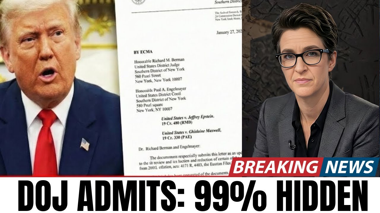 Министерство юстиции при администрации Трампа сделало компрометирующее признание по делу Эпштейна...
