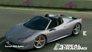 Real racing 3 ferrari 458 spider ...