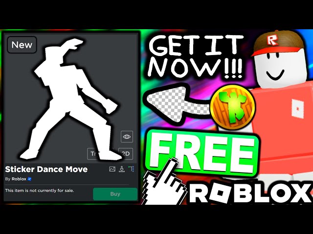 Free Robux Stickers for Sale