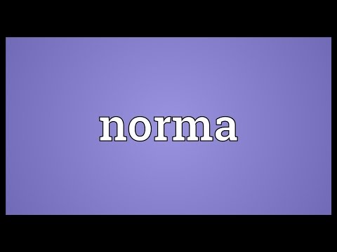 Norma Meaning
