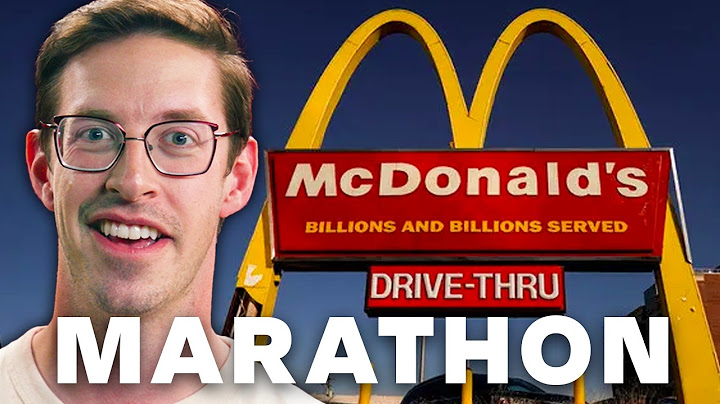 Keith Eats EVERY Fast Food Burger • ETM Marathon