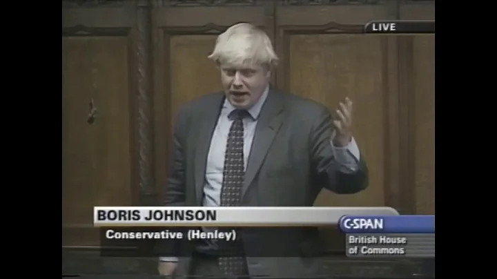 Boris Johnson Question to the PM (Tony Blair) on Z...