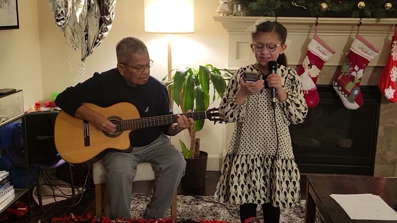 Fly Me to the Moon ( My 10 yr. old Granddaughter)