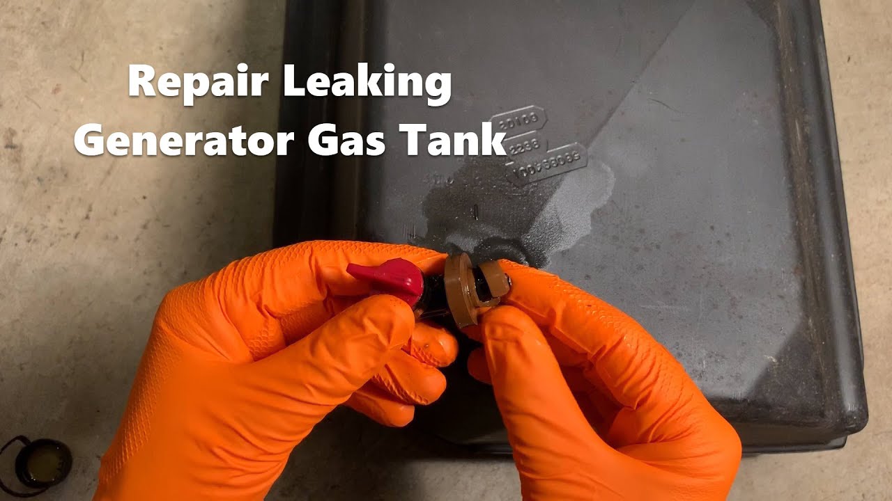 How to Fix a Leaking Generator Gas Tank