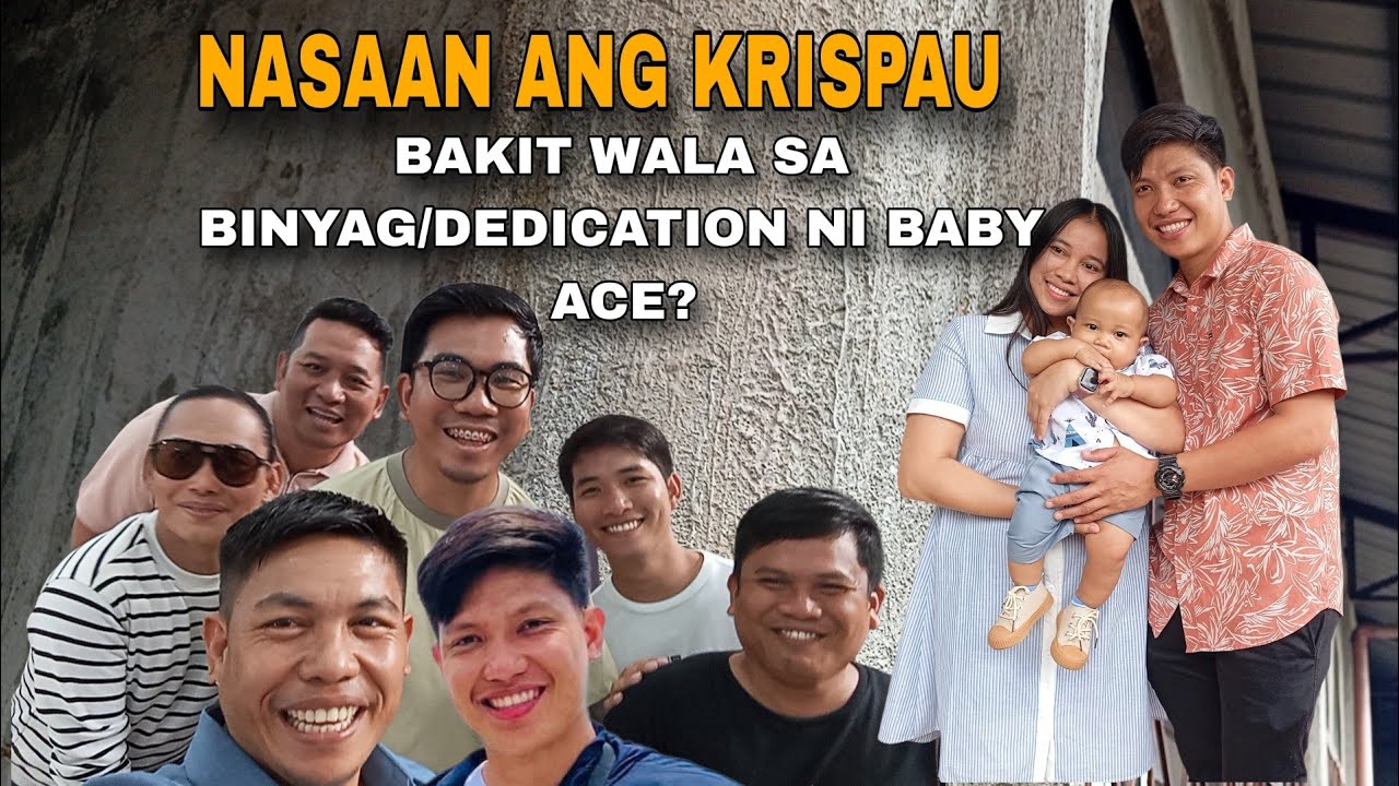 BAKIT KAYA WALA ANG KRISPAU SA DEDICATION/BINYAG NI BABY ACE?@RalphAberillavlogs @Mangeli2508 