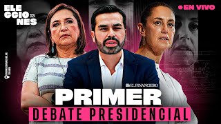 Primer Debate Presidencial 2024 | Salud, educación, combate a la corrupcion y más.