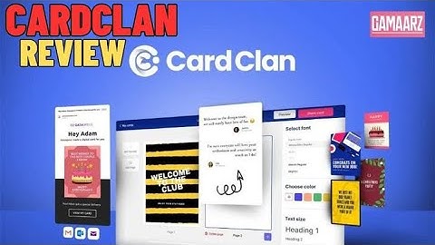 CardClan Review, Demo + Tutorial I Design & schedule personalized digital cards for occasions