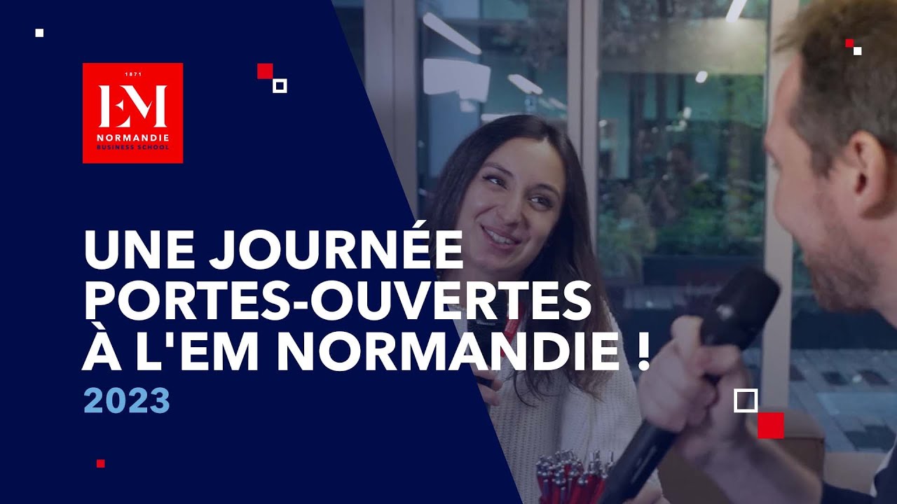 Une journée portes-ouvertes à l'EM Normandie !