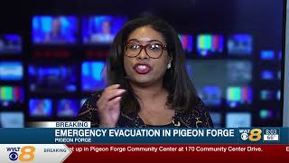 Evacuation lifted from Pine Mountain Fire in Pigeon Forge
