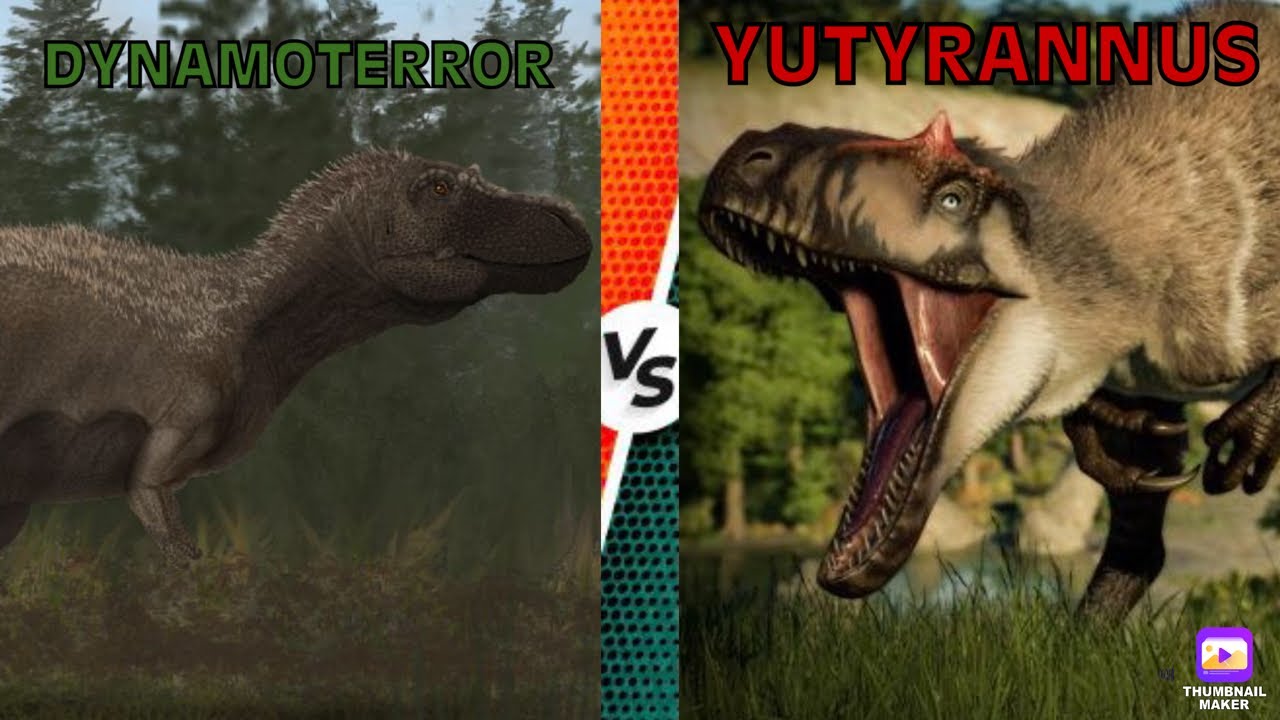 Dynamoterror vs Yutyrannus | Tyrannosaurs Fight [S1E4] - YouTube