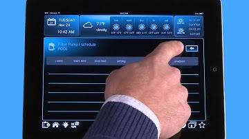 iPad Pump Schedule | OmniLogic Automation System