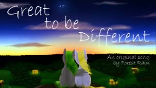Video thumbnail of "Great to be Different (Original by Forest Rain, feat. Decibelle)"
